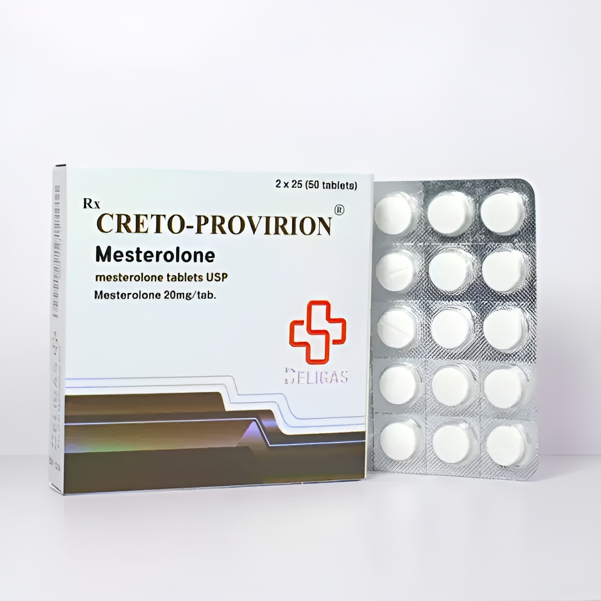 Beligas Pharma – Creto-Proviron – 20mg/50tabs