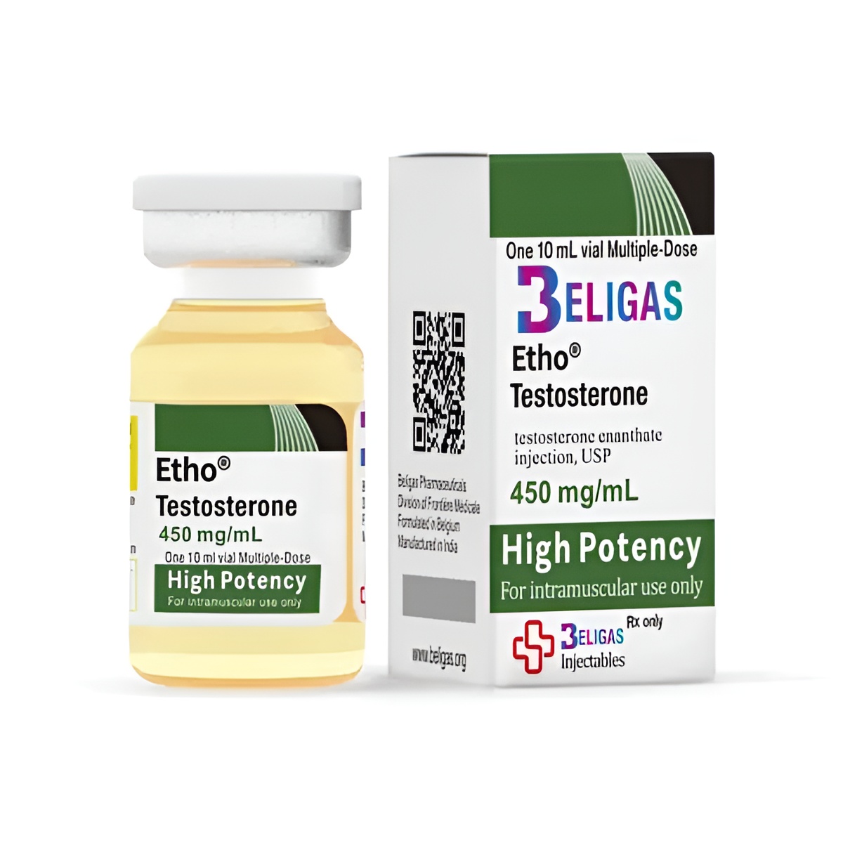 Beligas Pharma – Etho Testosterone 450 – 450mg/10ml